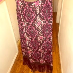 Loose low back dress